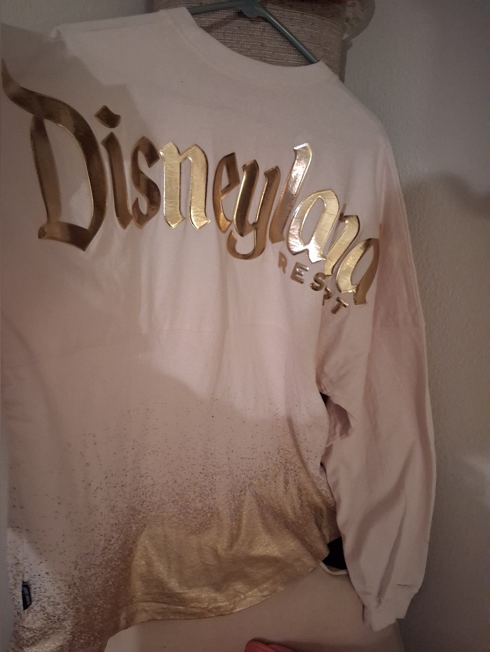 Disney Light Pink Pullover with Subtle Logo
